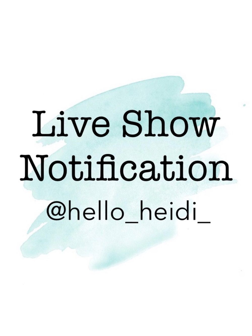 ❤️ Live Show Notification - Join Now! ❤️